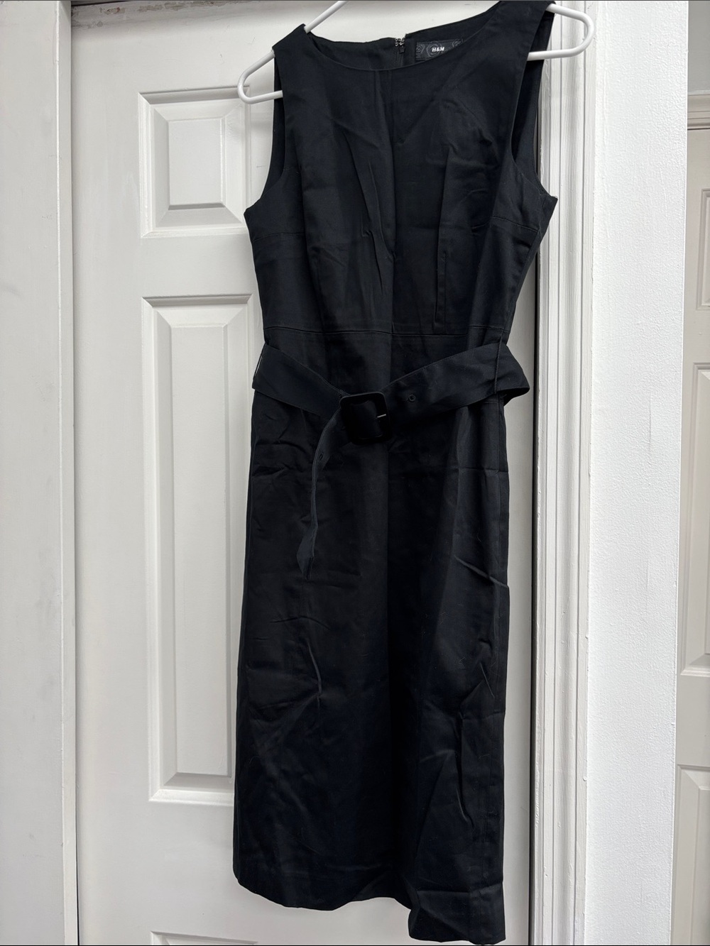 H&M Vintage Belted Little Black Dress